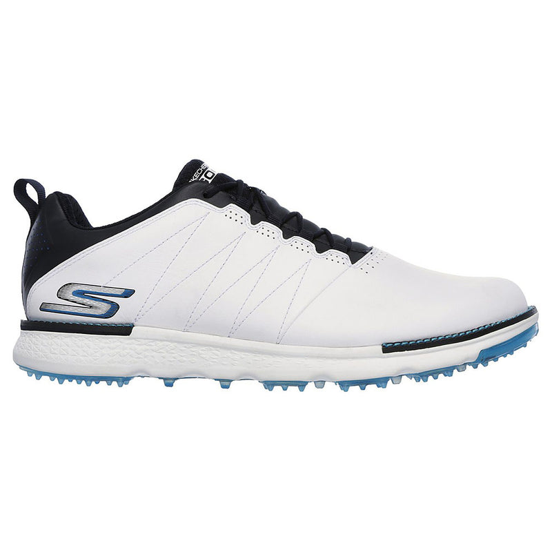 Skechers Go Golf Elite V3 Spikeless Shoes - White/Navy