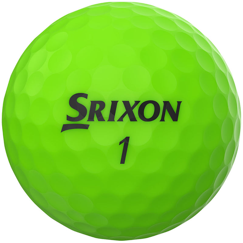 Srixon Soft Feel Golf Balls - Brite Green - 12 Pack