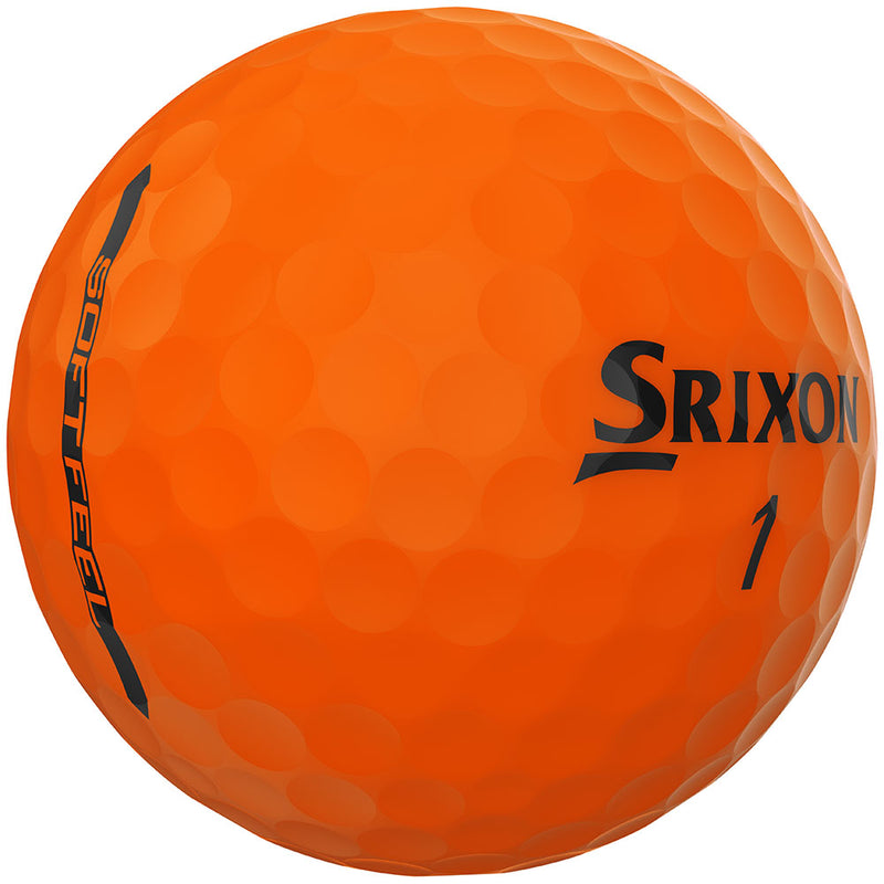 Srixon Soft Feel Golf Balls - Brite Orange - 12 Pack