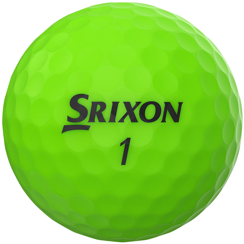 Srixon Soft Feel Golf Balls - Brite Green - 4 Pack