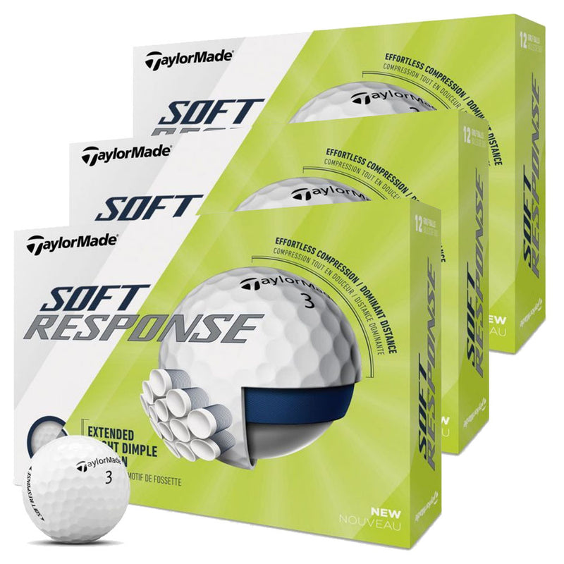 TaylorMade Soft Response Golf Balls - 3 for 2!