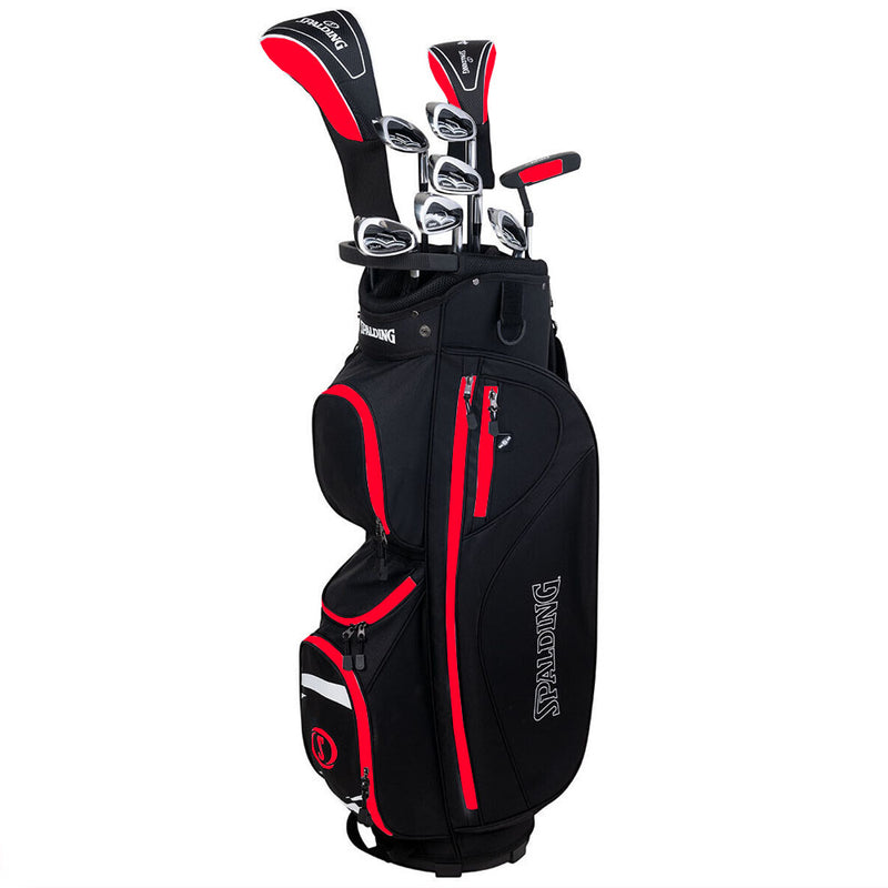 Spalding Tour 2 10-Piece Cart Bag Package Set - Graphite