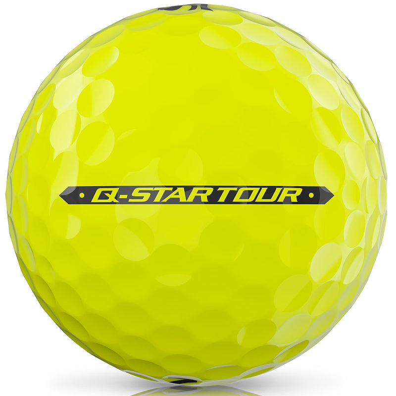 Srixon Q-Star Tour 4 Golf Balls - Tour Yellow - Double Dozen