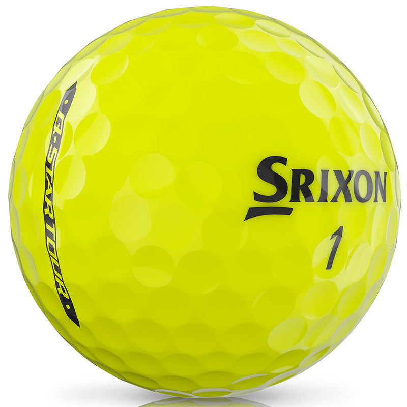 Srixon Q-Star Tour 4 Golf Balls - Tour Yellow - Double Dozen