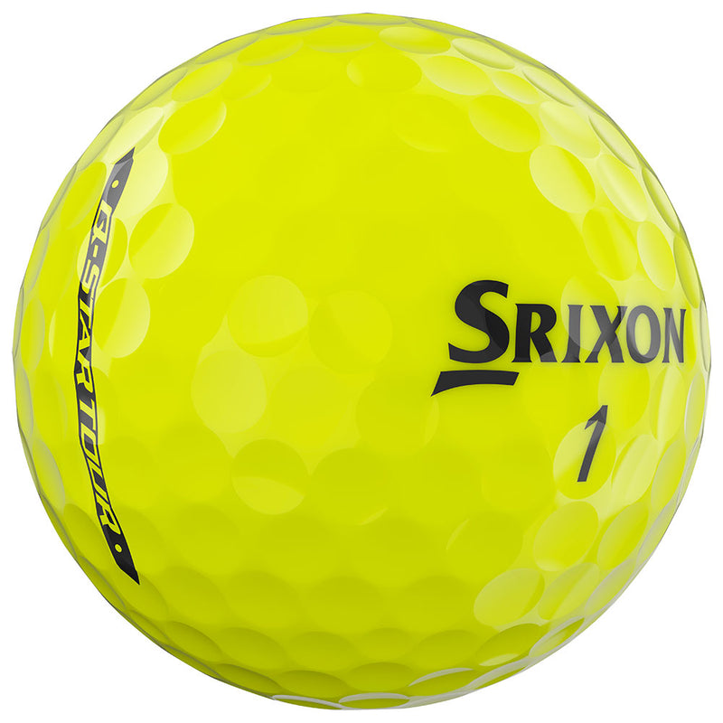 Srixon Q-Star Tour 4 Golf Balls - Tour Yellow - Double Dozen