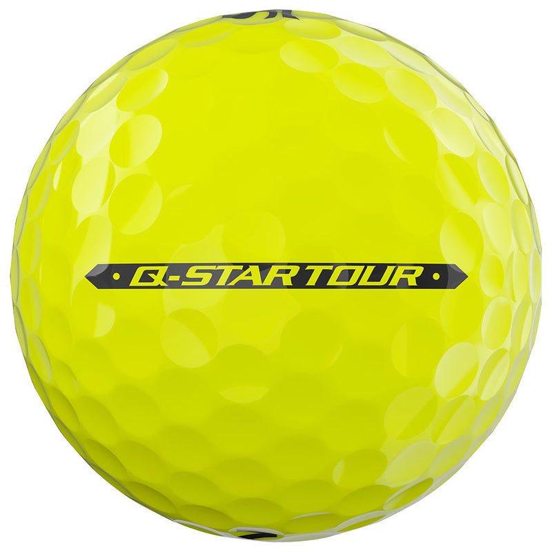 Srixon Q-Star Tour 4 Golf Balls - Tour Yellow - Double Dozen