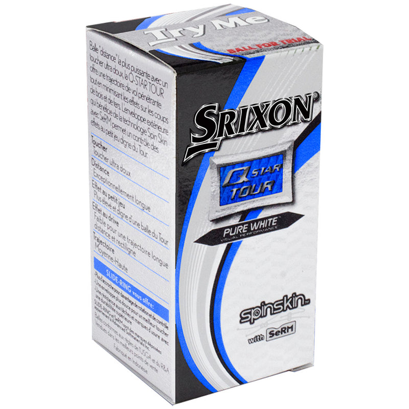 Srixon Q Star Golf Balls White - 2 Ball Pack