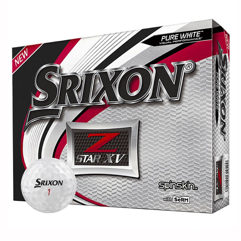 Srixon Z Star XV Golf Balls White - 12 Pack