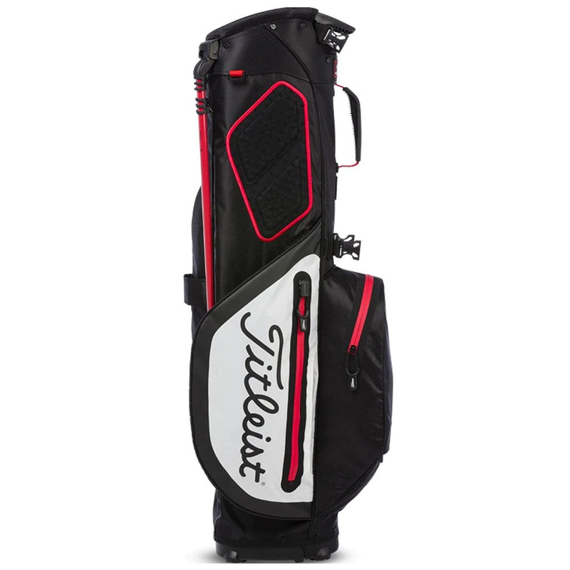 Titleist Players 4 Plus StaDry Waterproof Stand Bag - Black/Red