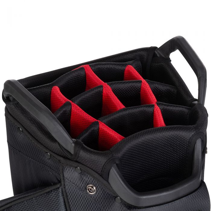 Titleist StaDry Cart Bag - Black/White/Red