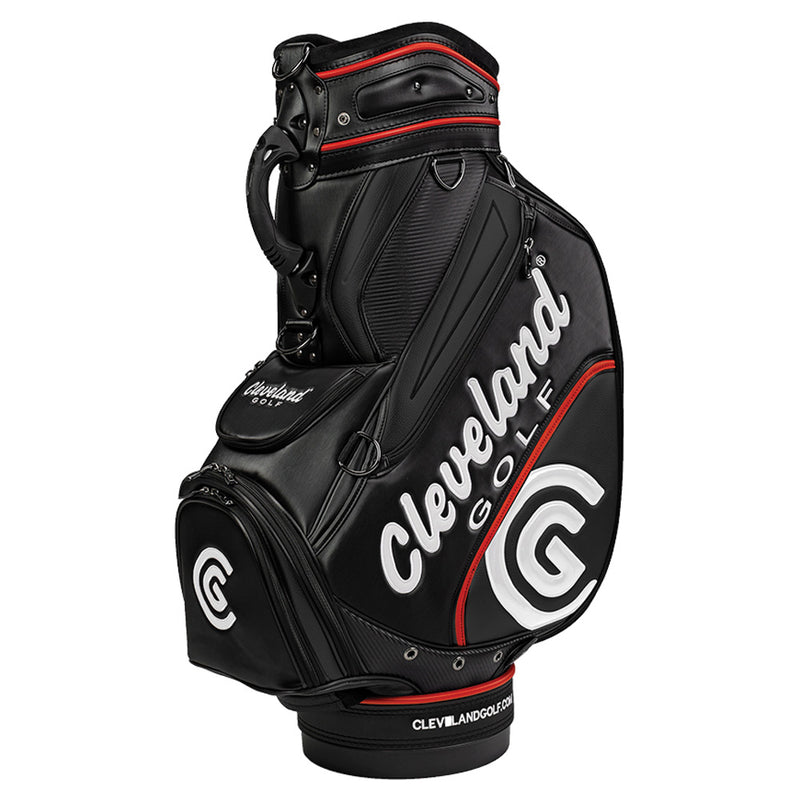 Cleveland Golf CG Staff Bag - Black/Red/White