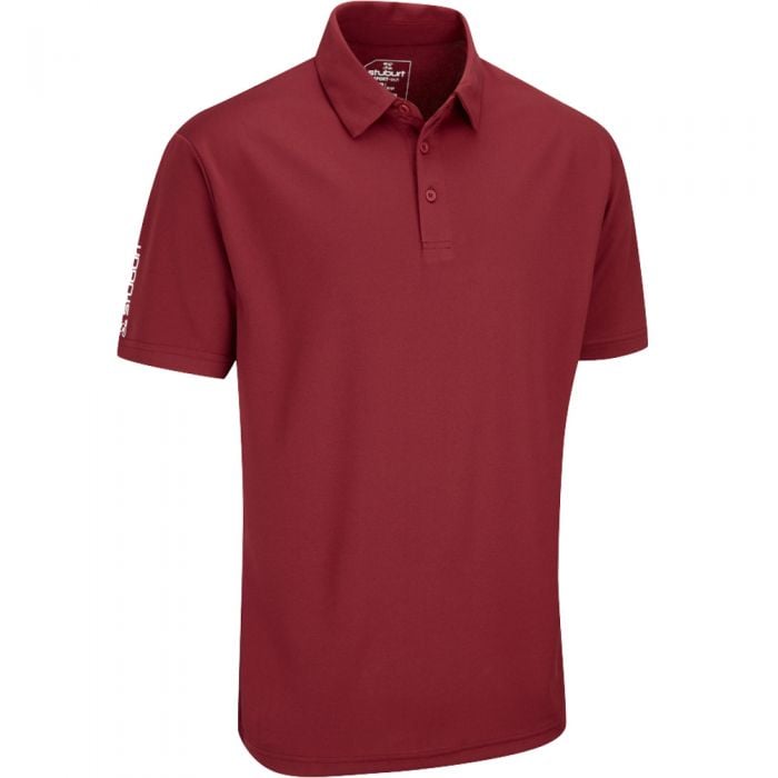 Stuburt Sport Tech Polo Shirt - Burgundy