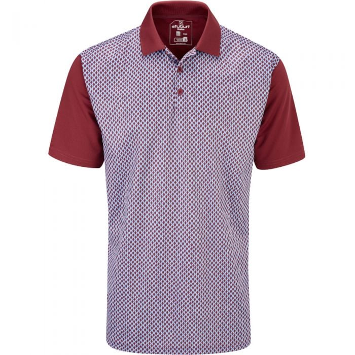 Stuburt Chatsworth Polo Shirt - Burgundy