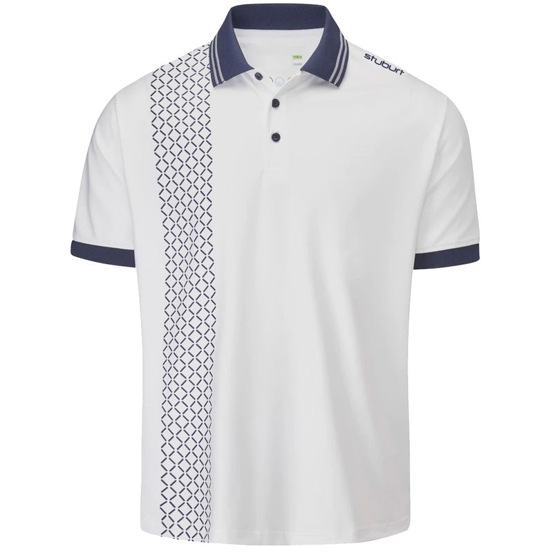 Stuburt Cypress Polo Shirt - White/Midnight