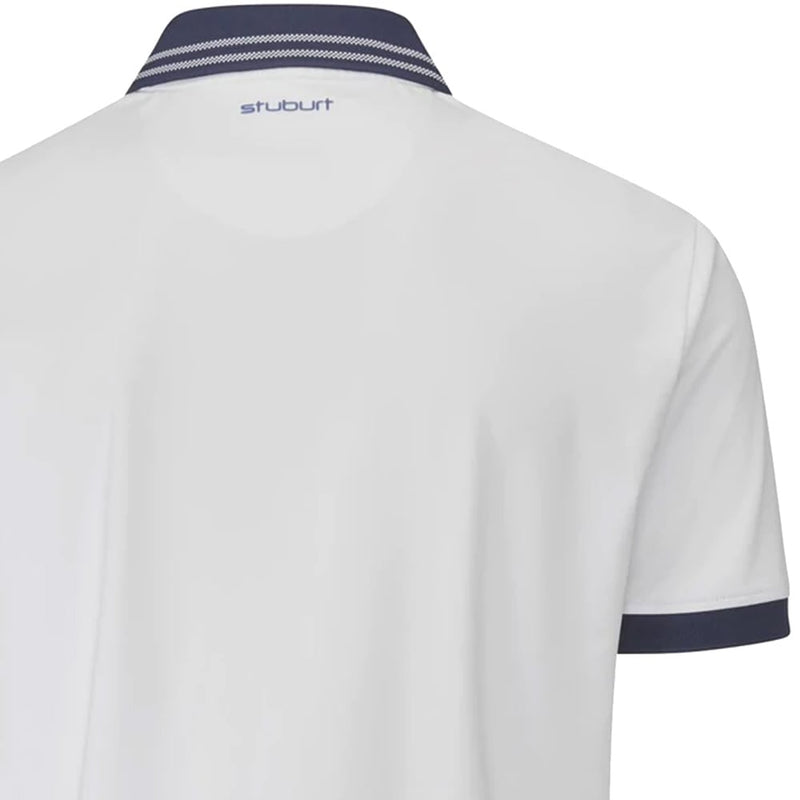 Stuburt Cypress Polo Shirt - White/Midnight