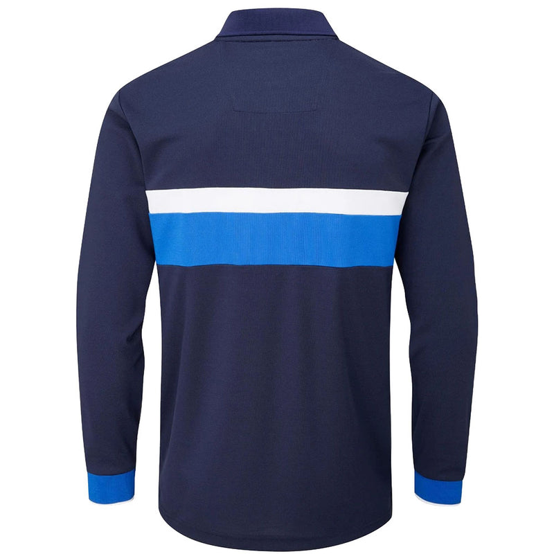 Stuburt Motion Long Sleeve Polo Shirt - Midnight