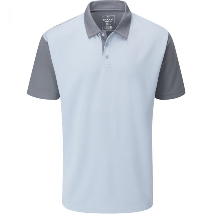 Stuburt Mens Broadway Polo Shirt - Sky Blue