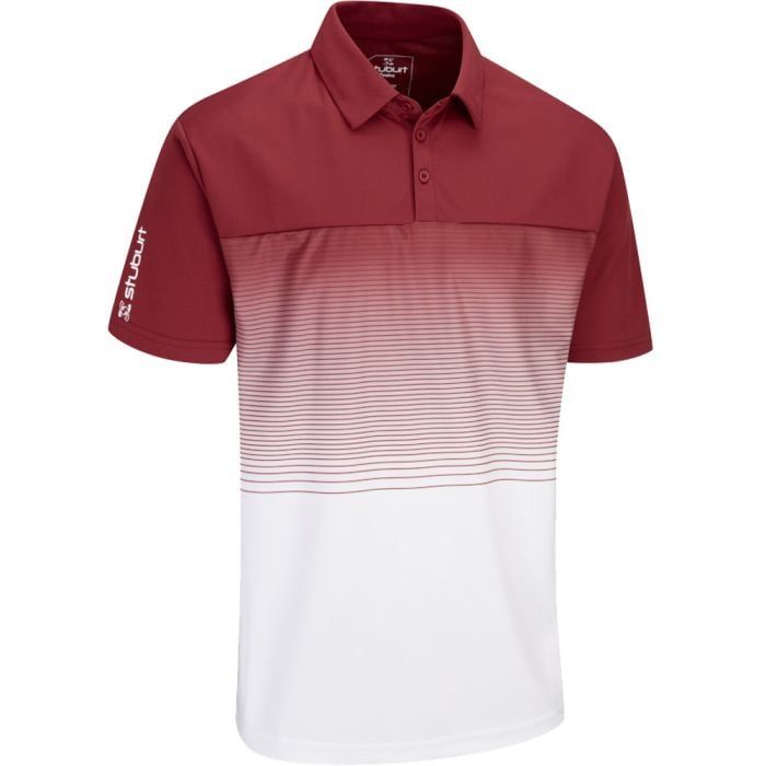 Stuburt Evolve Dalton Polo Shirt - Burgundy