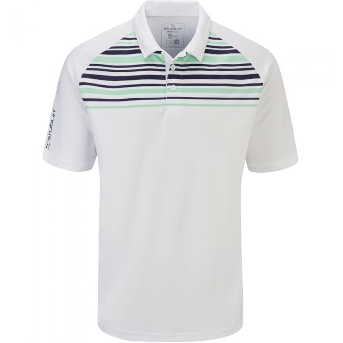 Stuburt Kingsclere Polo Shirt - White