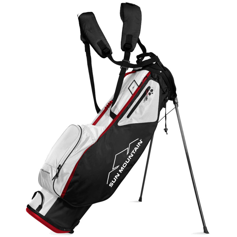 Sun Mountain 2.5+ Stand Bag - Black/White/Red