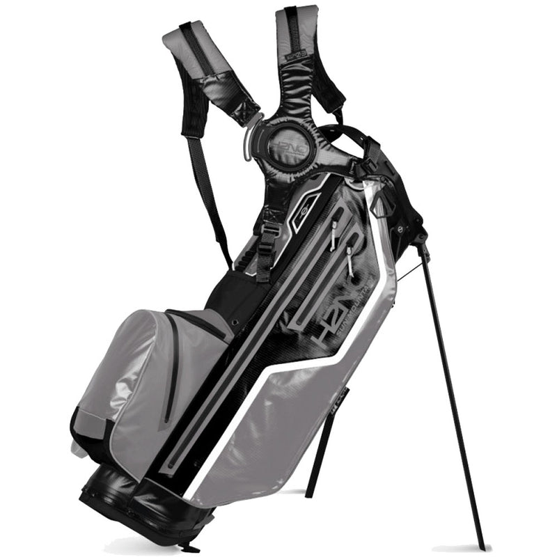 Sun Mountain H2NO Lite Waterproof Stand Bag - Black/Nickel/White