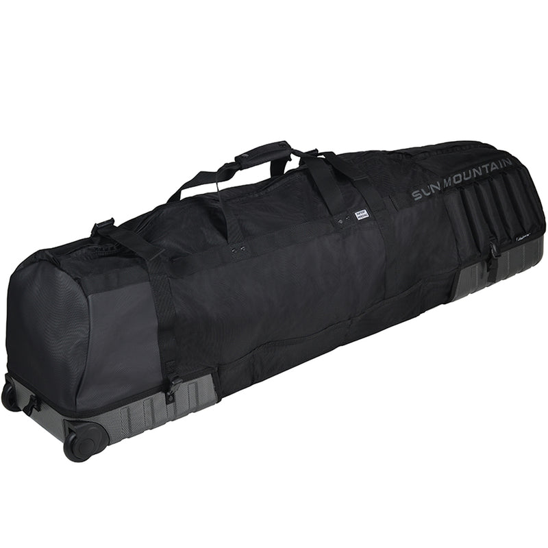 Sun Mountain KUBE Wheeled Travel Cover - Carbon/Fiber/Black