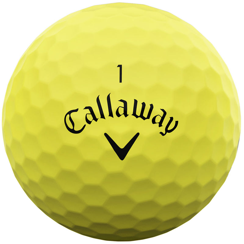 Callaway Supersoft Golf Balls - Yellow 12 - Pack