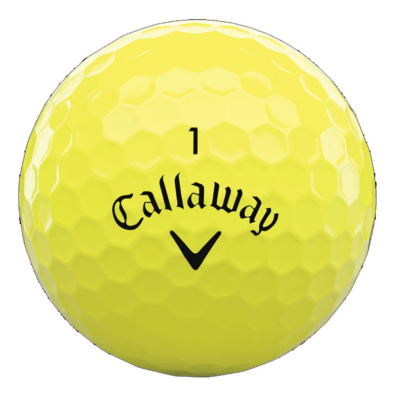 Callaway Supersoft Max Golf Balls - Yellow - 12 Pack