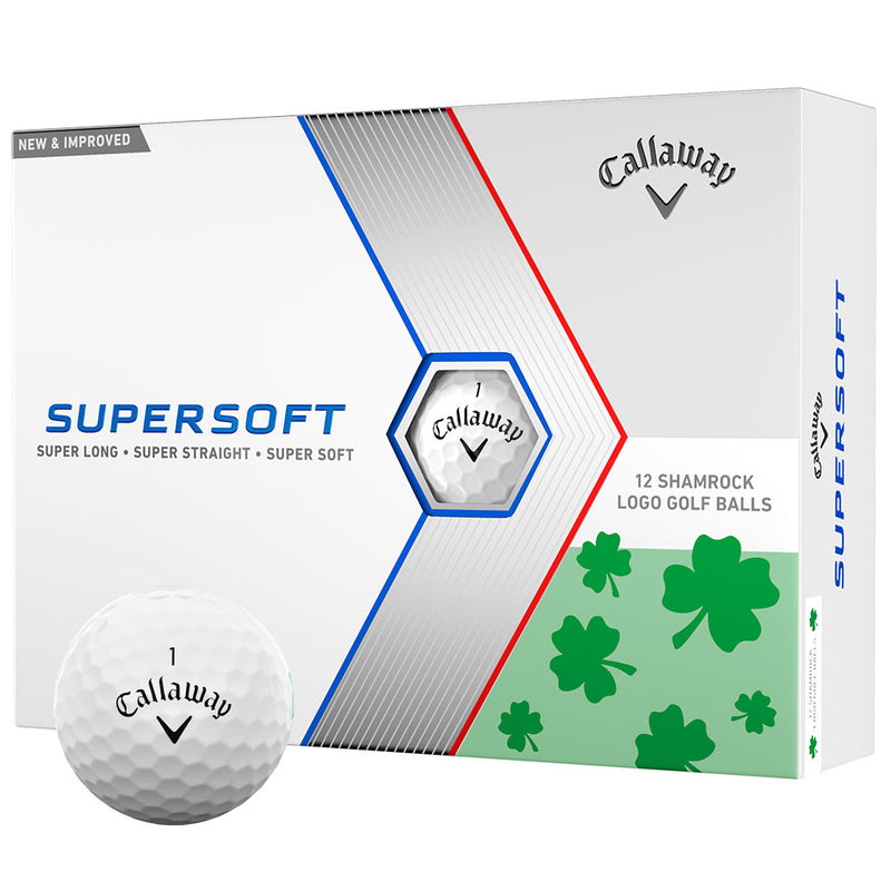 Callaway Supersoft Shamrock Ltd Edition Golf Balls - 12 Pack