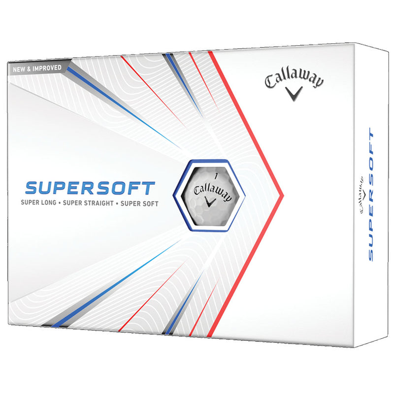 Callaway Supersoft Golf Balls - White - 12 Pack