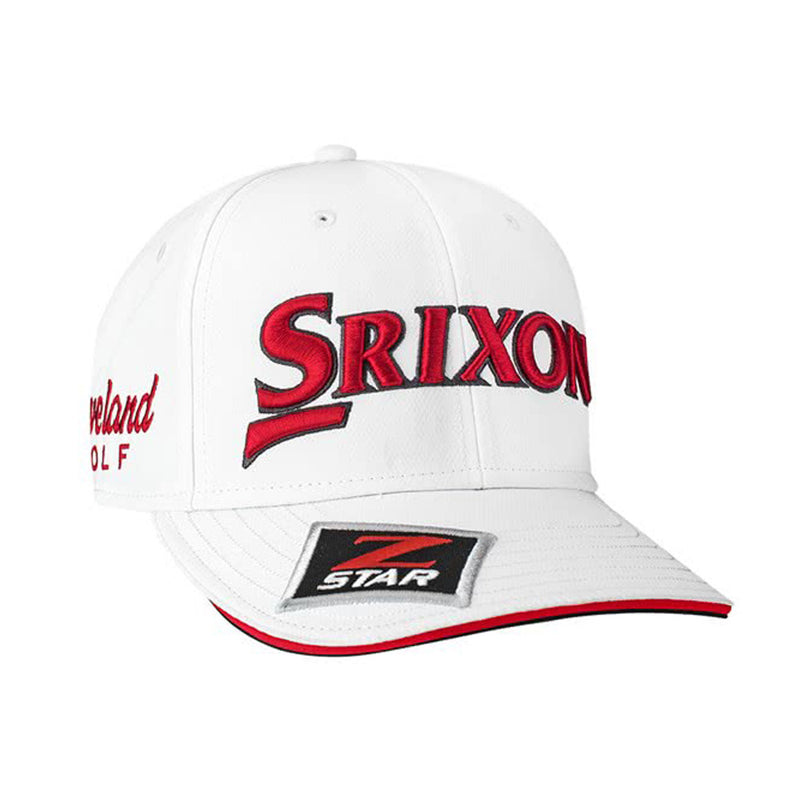 Srixon Tour Staff Cap - White/Red