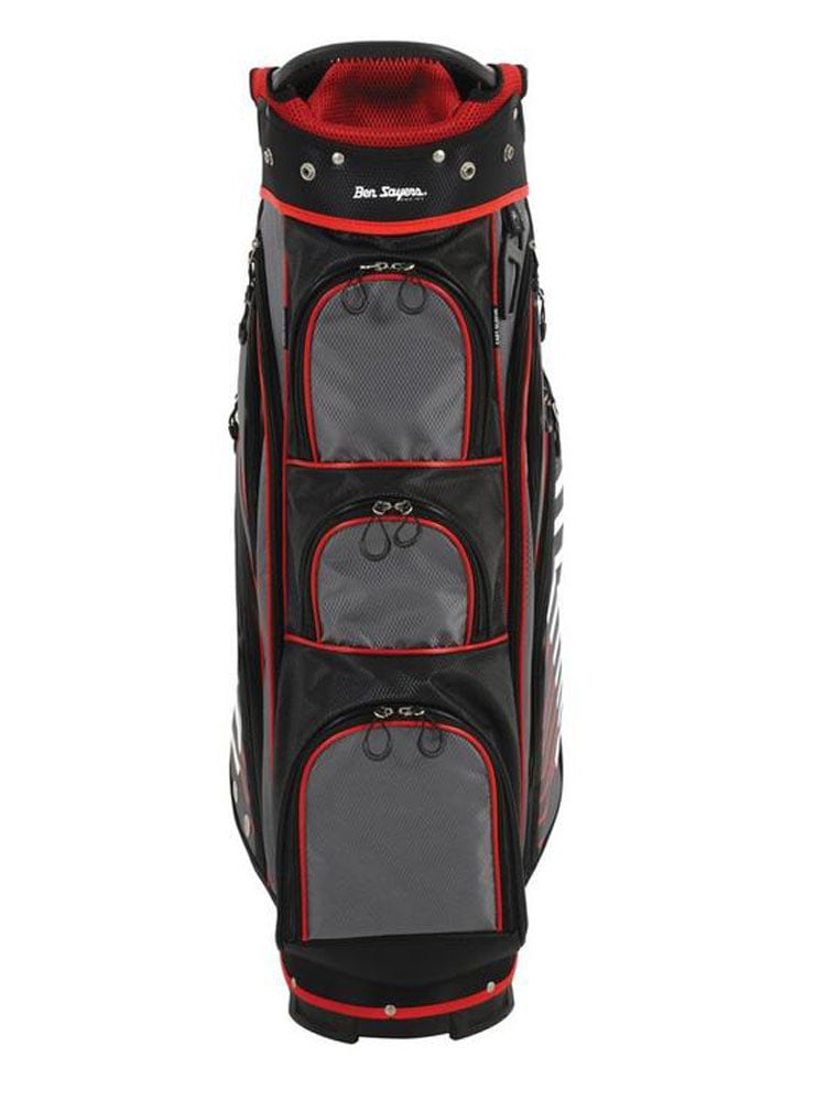 Ben Sayers XS Cart Bag - Grey/Red