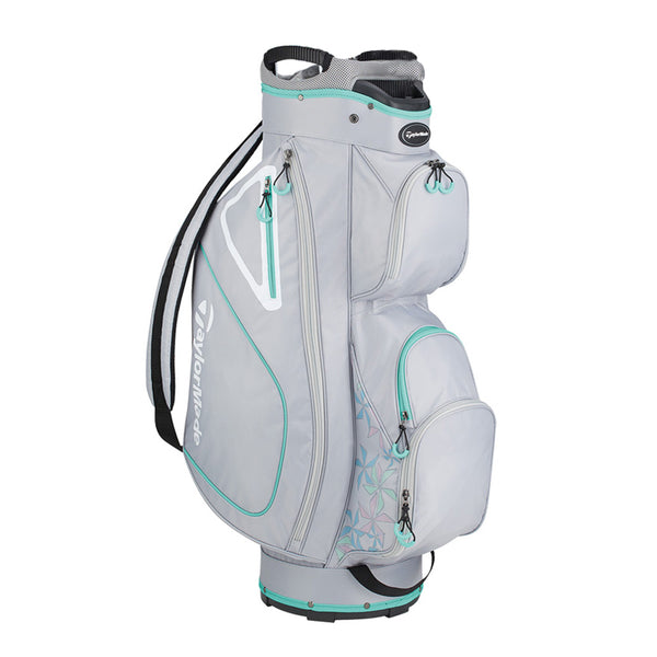 TaylorMade Kalea Ladies Cart Bag -  Silver/Green