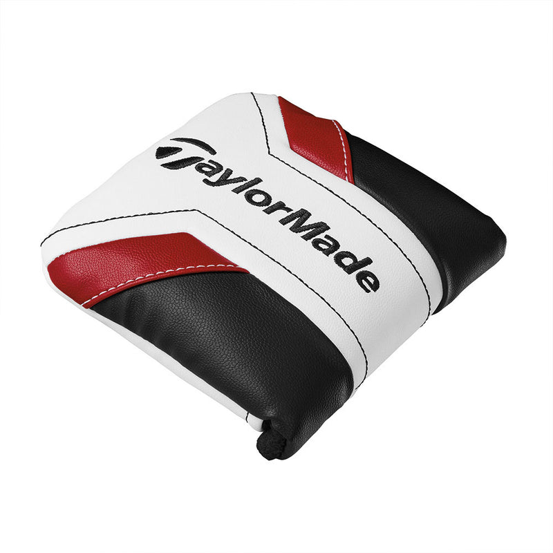 TaylorMade Mallet Headcover - White/Black/Red