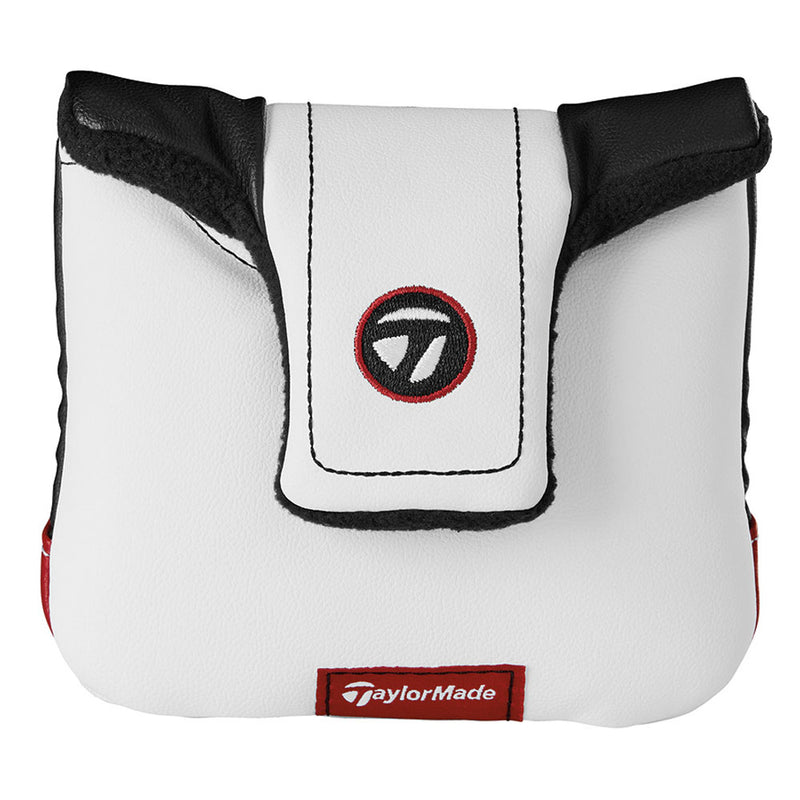 TaylorMade Mallet Headcover - White/Black/Red