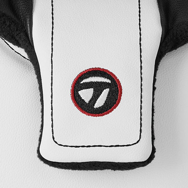 TaylorMade Mallet Headcover - White/Black/Red