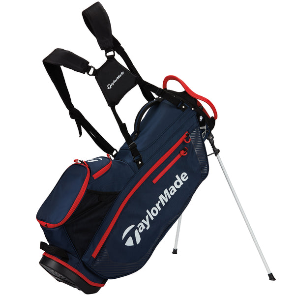 TaylorMade Pro Stand Bag - Navy/Red