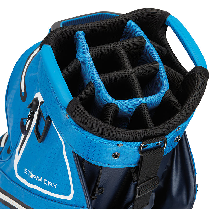 TaylorMade StormDry Cart Bag - Navy/Blue