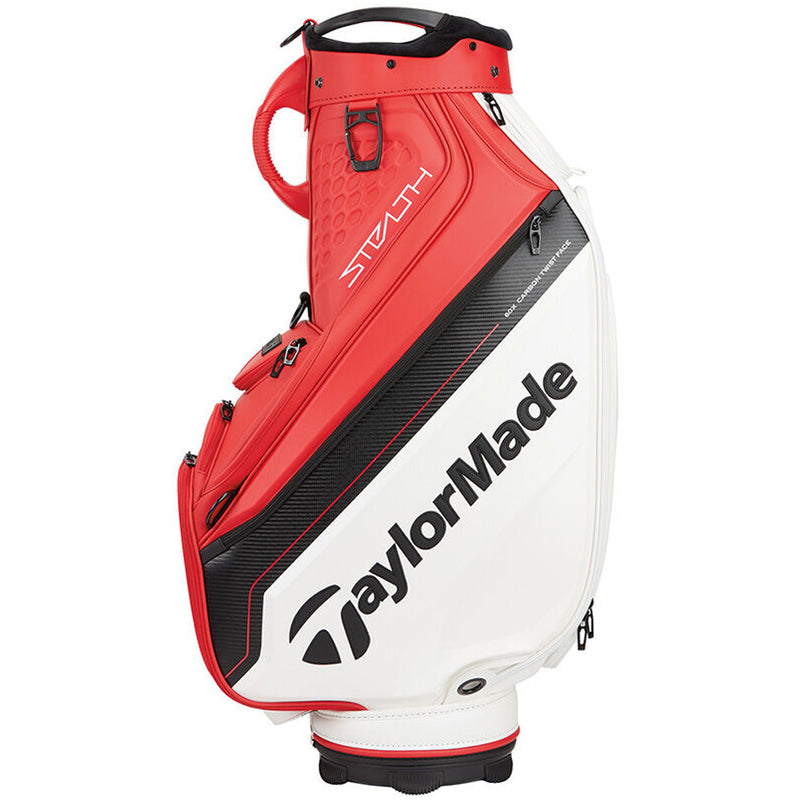 TaylorMade Tour Cart Bag - Red/White/Black