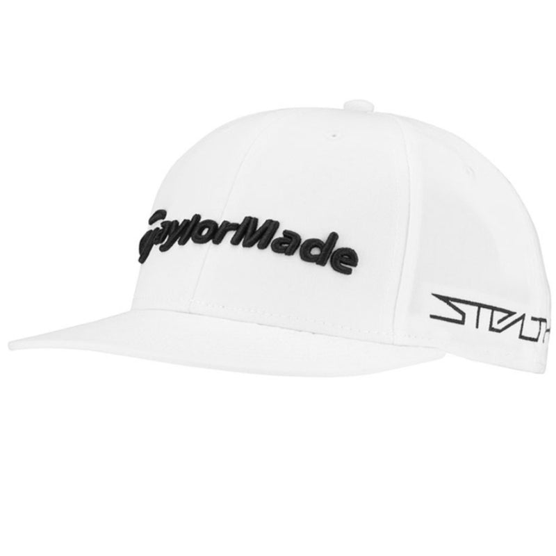 TaylorMade Tour Flatbill Cap - White