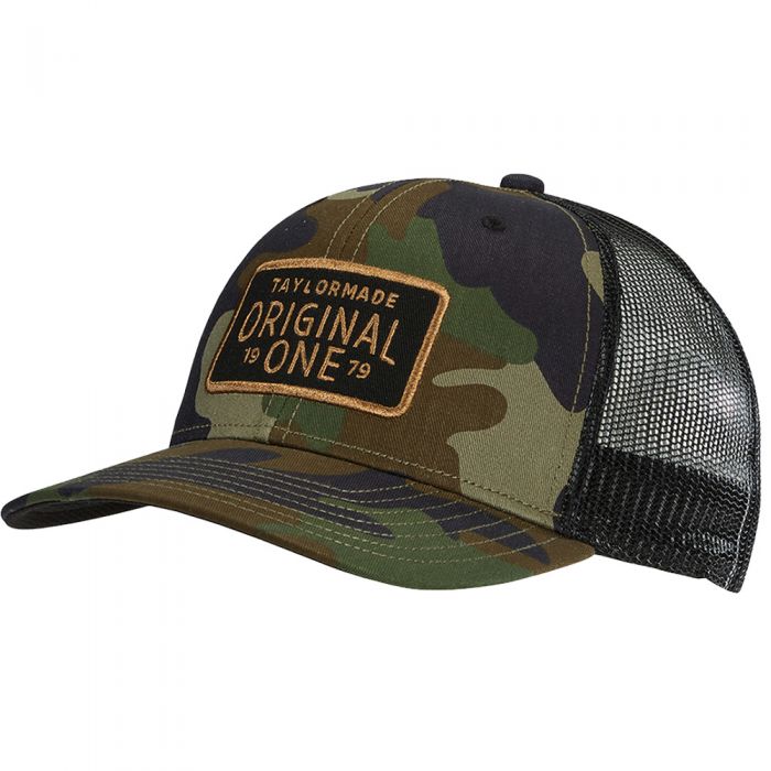 TaylorMade Original One Trucker Cap - Camo