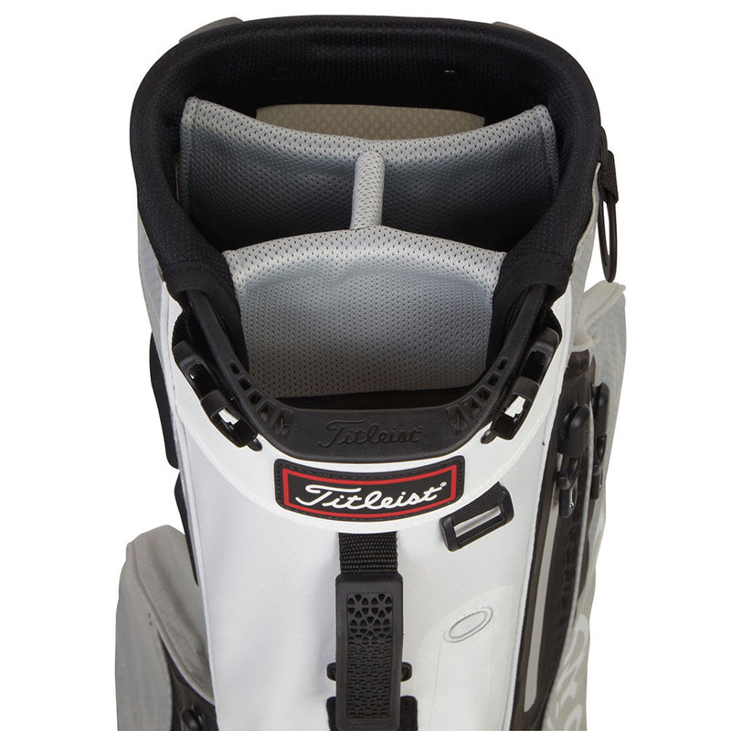 Titleist Player 4 StaDry Waterproof Stand Bag - Grey/White/Black