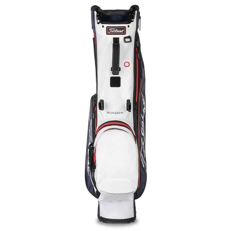 Titleist Player 4 StaDry Waterproof Stand Bag - Navy/White/Red