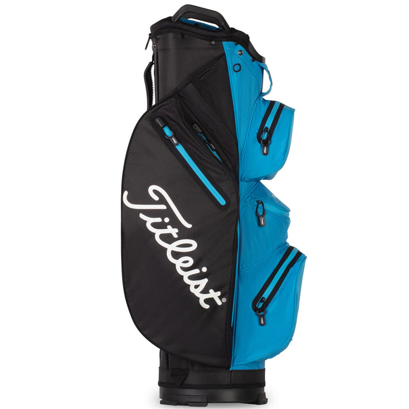 Titleist StaDry Cart 14 Waterproof Cart Bag - Black/Dorado