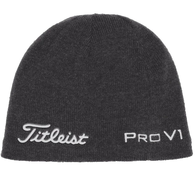 Titleist Merino Wool Beanie - Charcoal/White