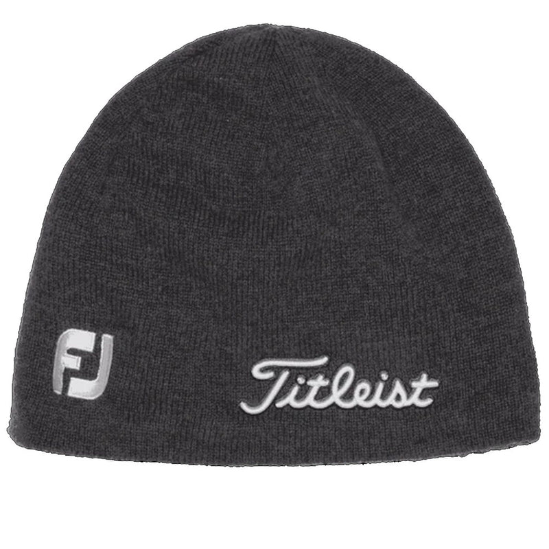 Titleist Merino Wool Beanie - Charcoal/White