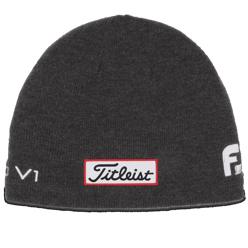 Titleist Merino Wool Beanie - Charcoal/White