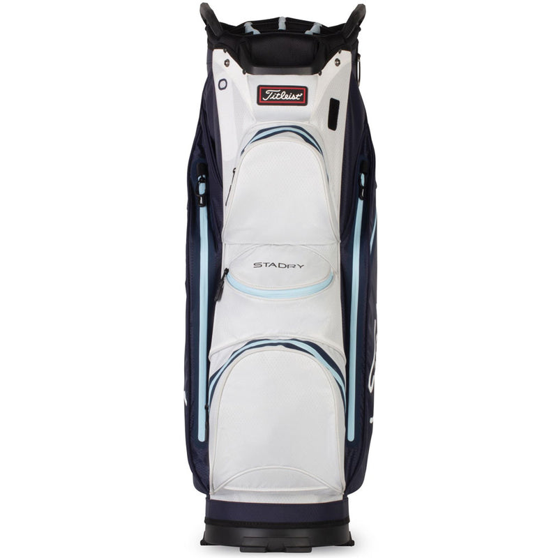 Titleist StaDry Cart 14 Waterproof Cart Bag - Navy/White/Sky