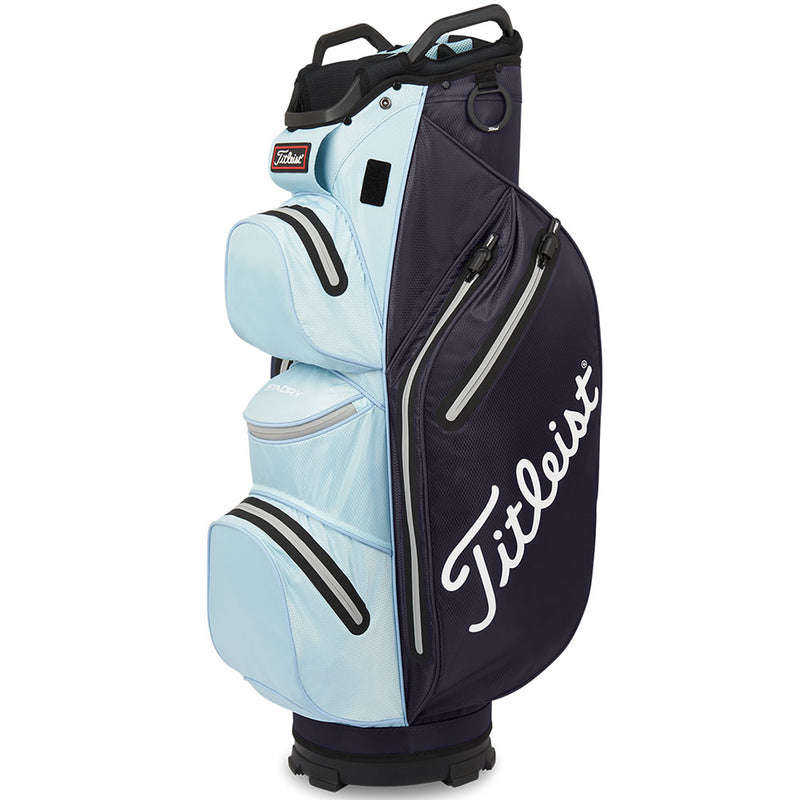 Titleist 14 StaDry Cart Bag - Navy/Sky/Grey