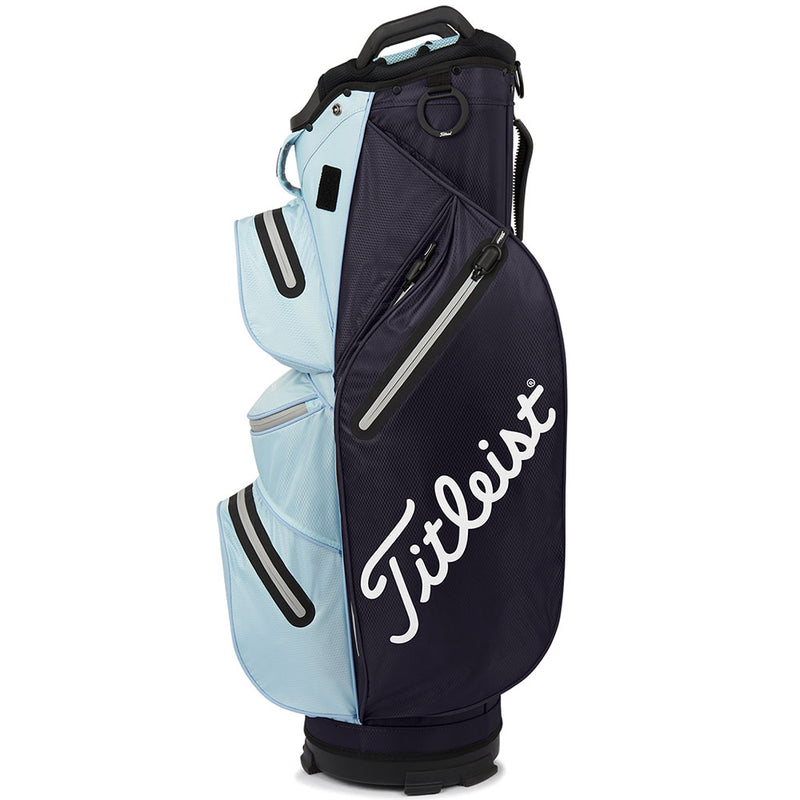 Titleist 14 StaDry Cart Bag - Navy/Sky/Grey